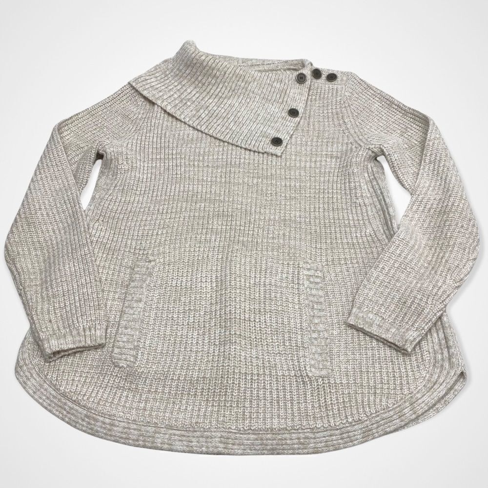 Style & Co Envelope Neck Size XS Knit Sweater with Kangaroo Pocket
